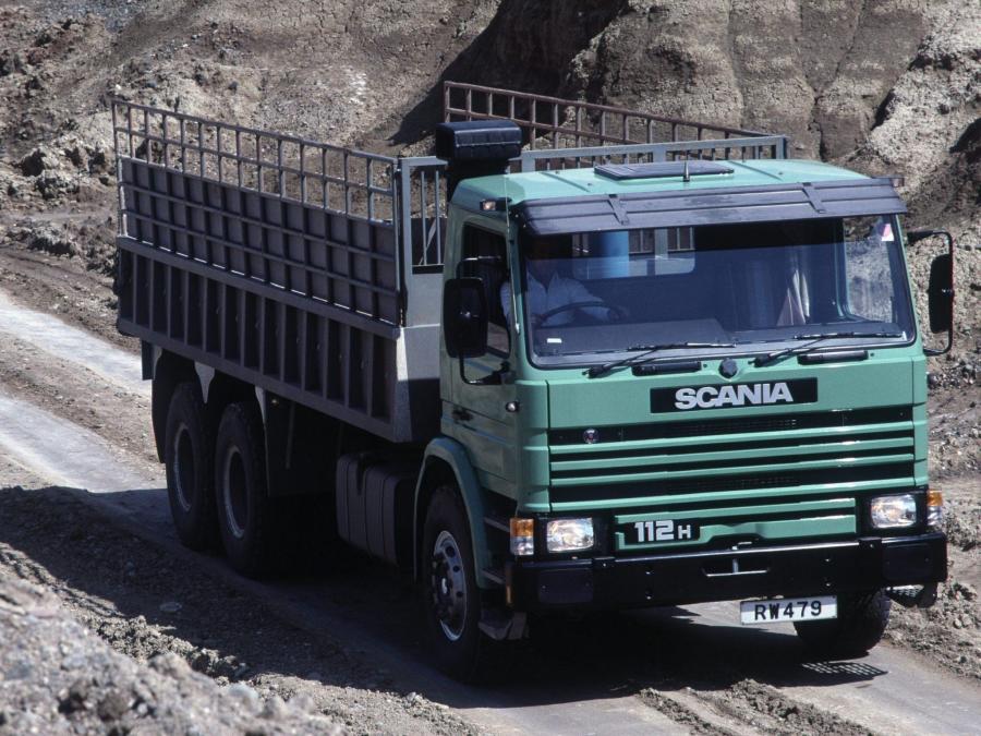  Scania P112H 6x4 Tipper 1981 года  (фото 1 из 1)